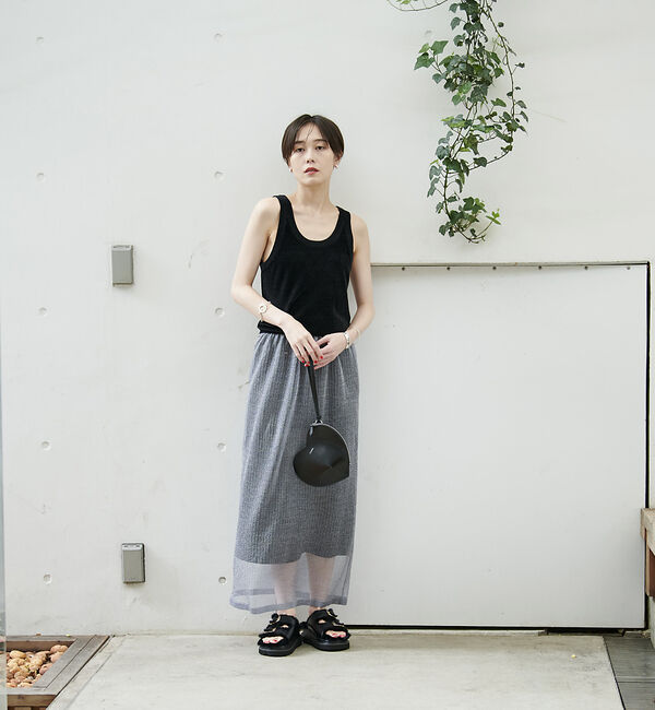 Rouge vif「モールニットタンクトップ」|キャミソール|