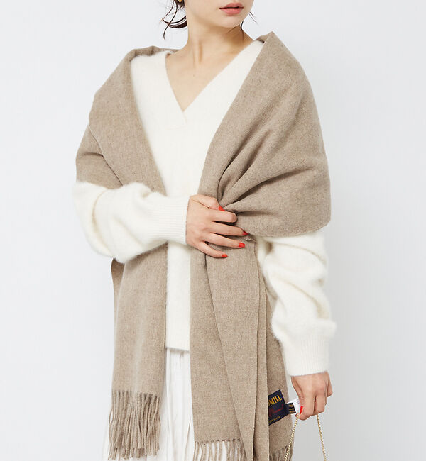 Rouge vif「【TWEEDMILL/ツイードミル】ウールストール」|マフラー|