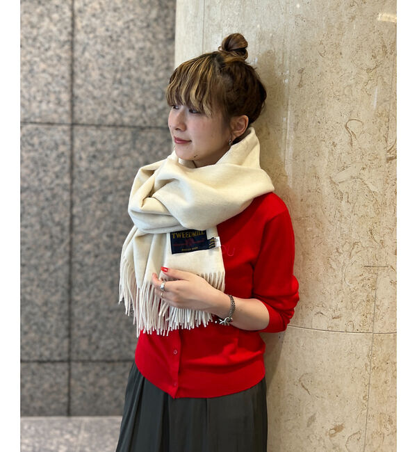 Rouge vif「【TWEEDMILL/ツイードミル】ウールストール」|マフラー|
