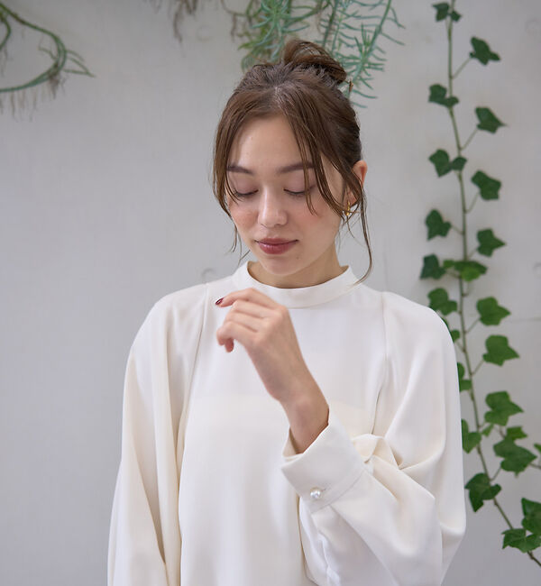 Rouge vif「ボリュームスリーブブラウス」|シャツ・ブラウス|