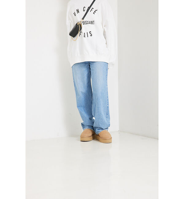 Rouge vif「【EMU/エミュー】PLATFORM MICROショートムートンブーツ」|ショートブーツ|