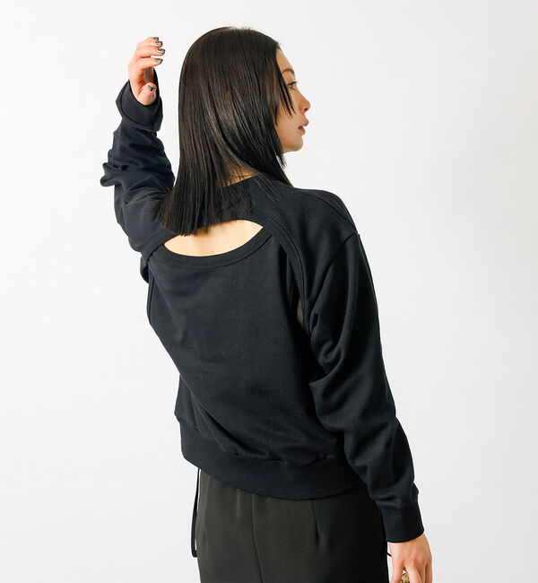 Rouge vif「【EVER AFTER】バックデザインスウェット / トレーナー / 長袖【WE」|スウェット・ジャージ|