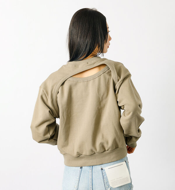 Rouge vif「【EVER AFTER】バックデザインスウェット / トレーナー / 長袖【WE」|スウェット・ジャージ|