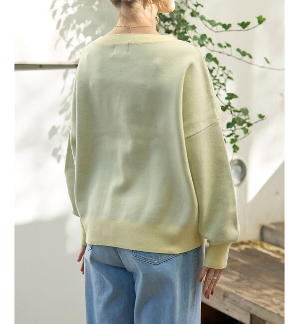 Rouge vif「【一部店舗限定】【追加4】ジャガードロゴニット」|ニット・セーター|