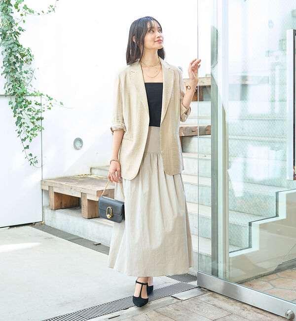 Rouge vif「ボリュームギャザースカート」|スカート|