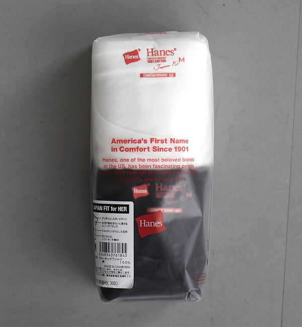 Rouge vif「【Hanes / ヘインズ】クルーネックノースリーブTシャツ/コットン100/ノ」|キャミソール|