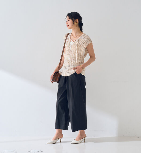 Rouge vif「【ロングセラー】イージー ワイドパンツ」|その他|