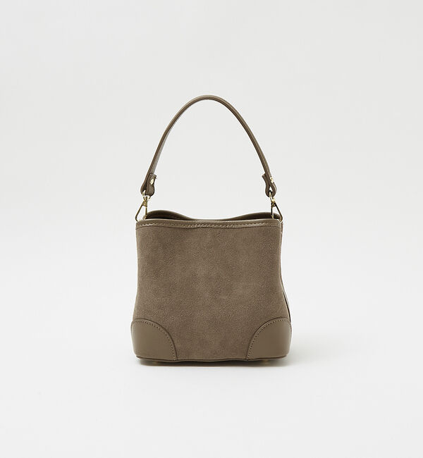 Rouge vif「【AULENTTI/オウレンティ】2WAY スウェードワンハンドルミニバッグ /」|ハンドバッグ|