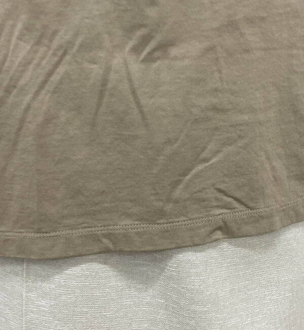 Rouge vif「【MICA＆DEAL/マイカ＆ディール】VEGAN ATHLETIC ロゴフリル」|Tシャツ・カットソー|