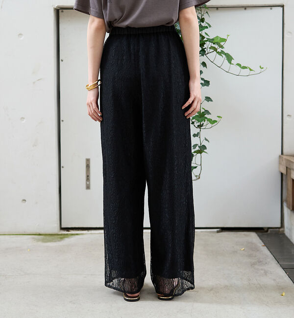 Rouge vif「レースストレートパンツ」|その他|
