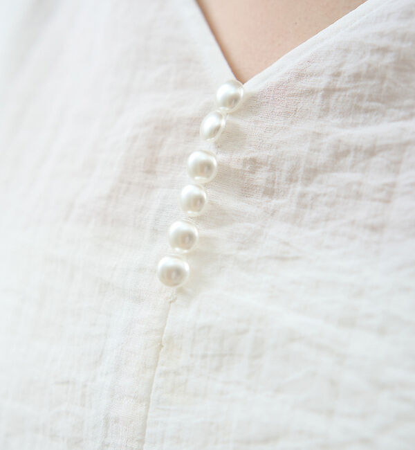 Rouge vif「前後2WAYノースリパールブラウス」|シャツ・ブラウス|