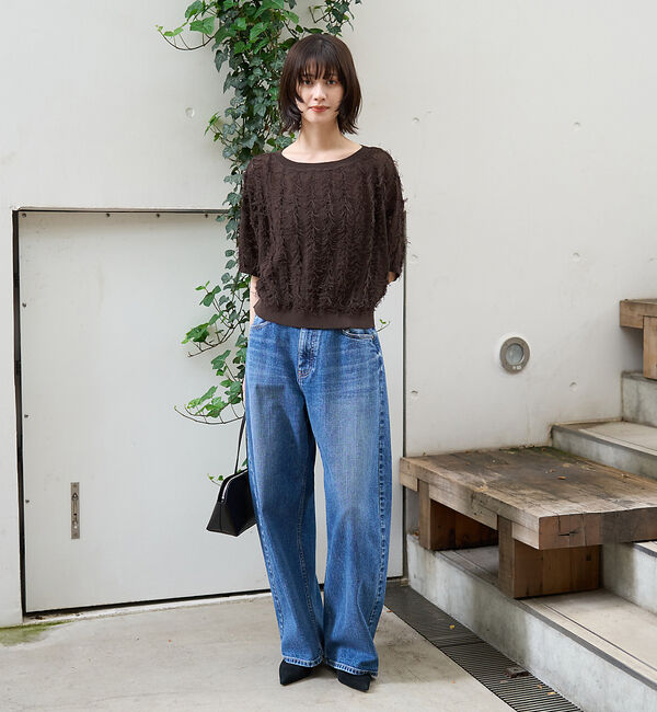 Rouge vif「【YAHKI /ヤーキ】SOFT W FACE　横長ショルダーバッグ」|ショルダー・メッセンジャー|