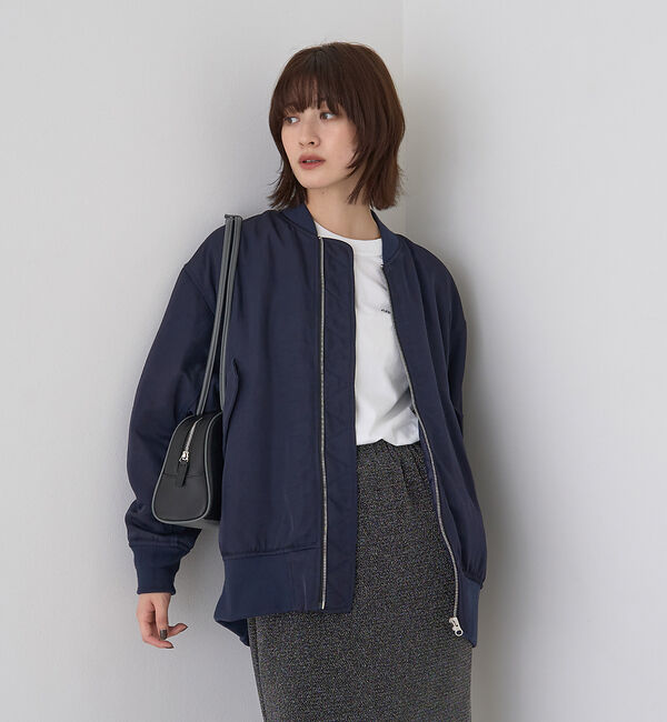 Rouge vif「【高機能中綿使用】ミリタリーブルゾン」|ブルゾン・スタジャン|