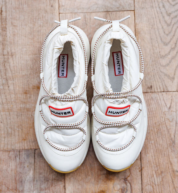 Rouge vif「【HUNTER/ハンター】厚底スリッポン/SLIPON TRAINER/厚底/ス」|スニーカー|