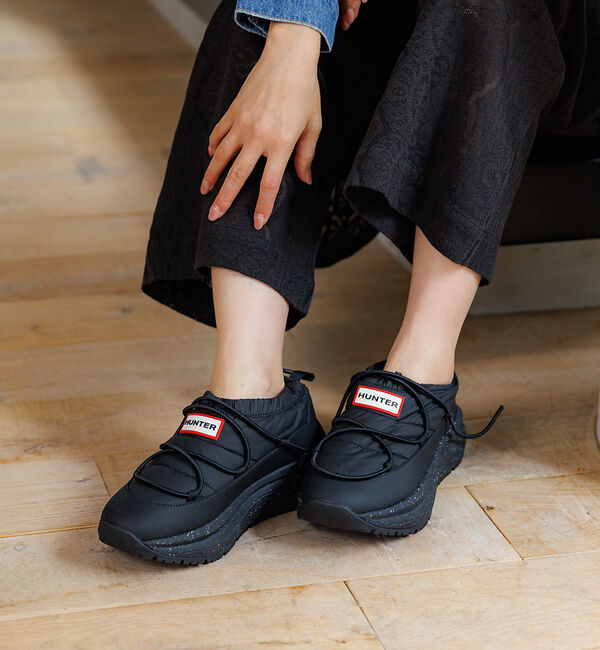 Rouge vif「【HUNTER/ハンター】厚底スリッポン/SLIPON TRAINER/厚底/ス」|スニーカー|