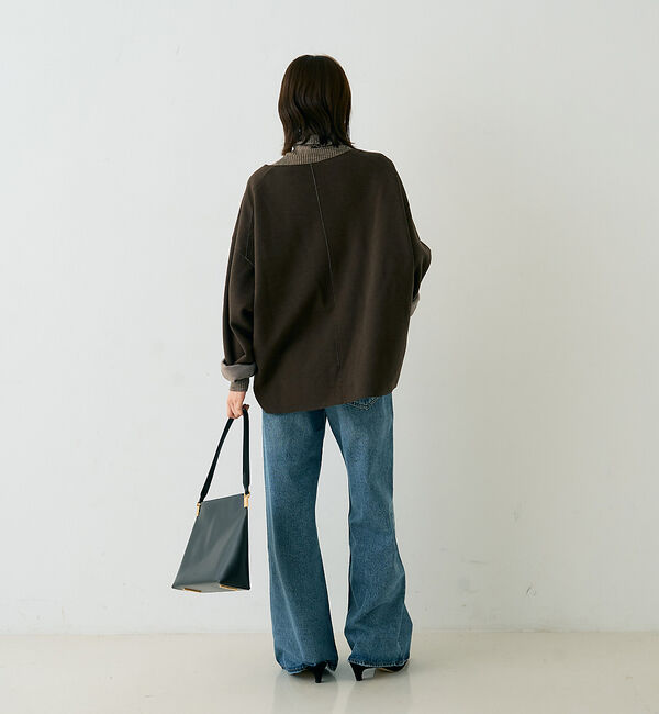 Rouge vif「圧縮ニットプルオーバーブラウス」|ニット・セーター|