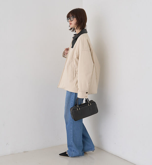 Rouge vif「【AULENTTI/オウレンティ】スクエアハンドショルダーバッグ」|ショルダー・メッセンジャー|