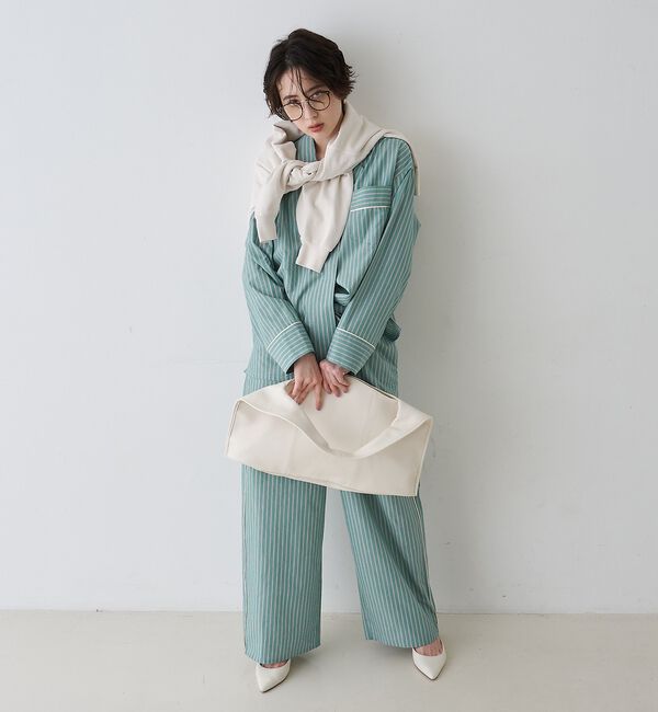 Rouge vif「【CHIMERE/シメール】レザーワイドワンハンドル【予約】」|ハンドバッグ|