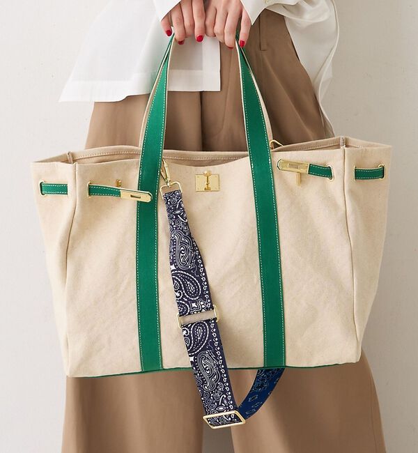 Rouge vif「【CHIMERE/シメール】ショルダーテープベルト」|その他|ネイビー