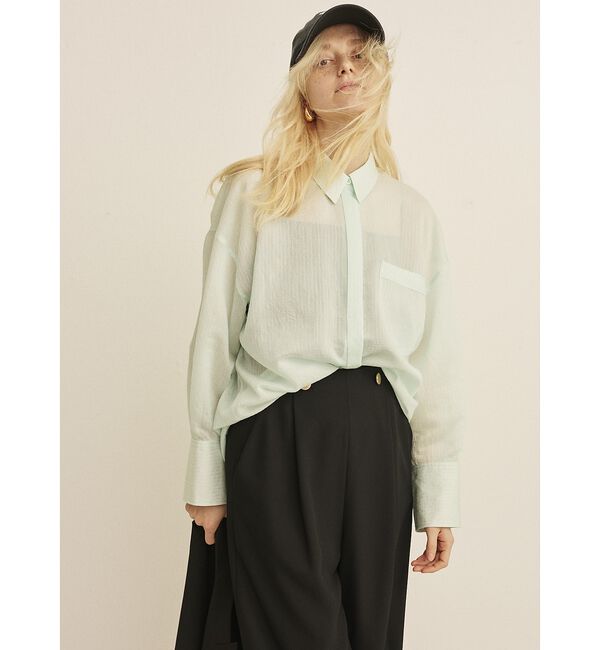 Rouge vif「【2026SS新作】【人気追加】バックツイストシャツ」|シャツ・ブラウス|