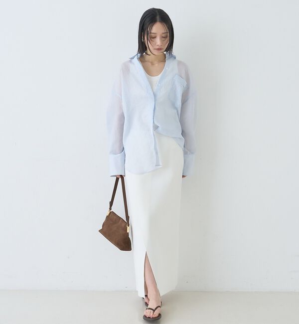 Rouge vif「【2026SS新作】【人気追加】バックツイストシャツ」|シャツ・ブラウス|