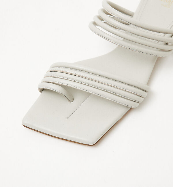 qualite「【HENRI EN VARGO】IRIS フラットサンダル」|サンダル|