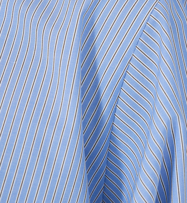 qualite「イレギュラーヘムシャツワンピース」|ワンピース|