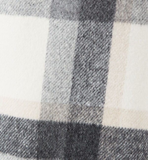 qualite「チェックダブルフェイスジレ」|その他|