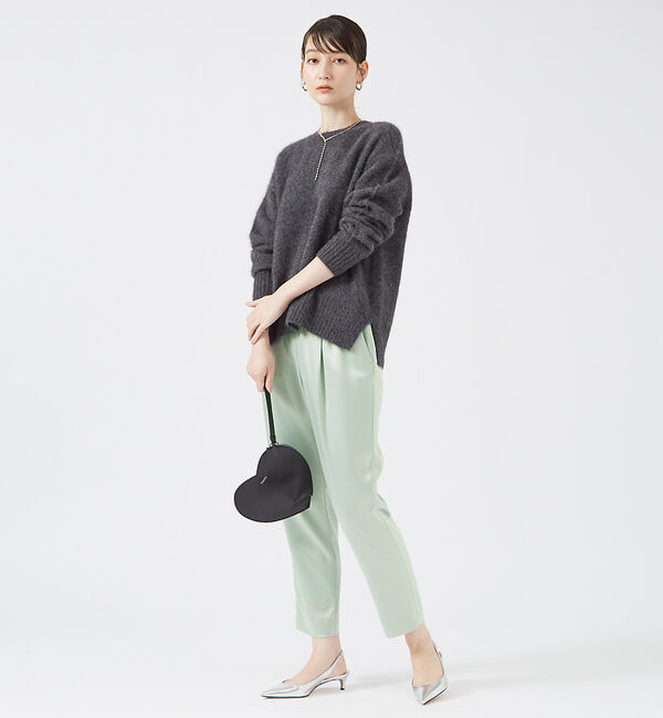 qualite「アセテートサテンドロストパンツ」|その他|