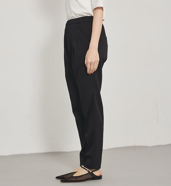 qualite「【2WAYタックパンツシリーズ新素材！】ウォームサテンタックパンツ」|その他|