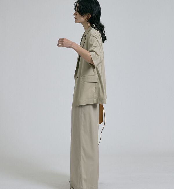 qualite「【接触冷感＆セットアップ対応】ライトデニムパンツ」|その他|