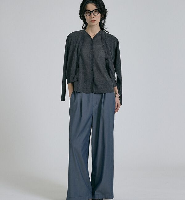 qualite「【接触冷感＆セットアップ対応】ライトデニムパンツ」|その他|