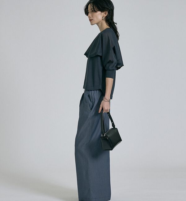 qualite「【接触冷感＆セットアップ対応】ライトデニムパンツ」|その他|