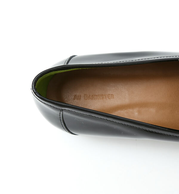 AU BANNISTER「【スノーソール】ワイドスクエアローファー」|ローファー|