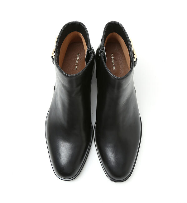 AU BANNISTER「【アイコニックシリーズ】ローヒールブーツ」|ショートブーツ|