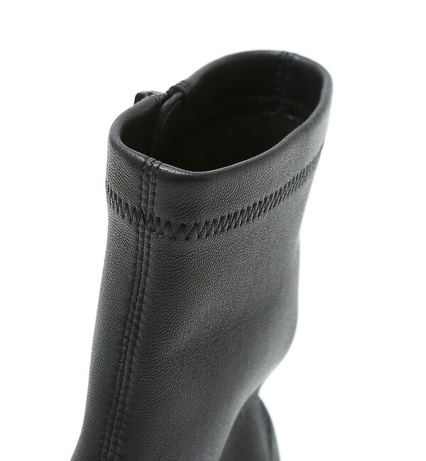 AU BANNISTER「【最高ブーツ/ 5cmヒール】ストレッチショートブーツ」|ショートブーツ|