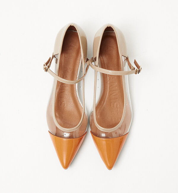 AU BANNISTER「【晴雨兼用】メリージェーンフラットパンプス」|レインシューズ|