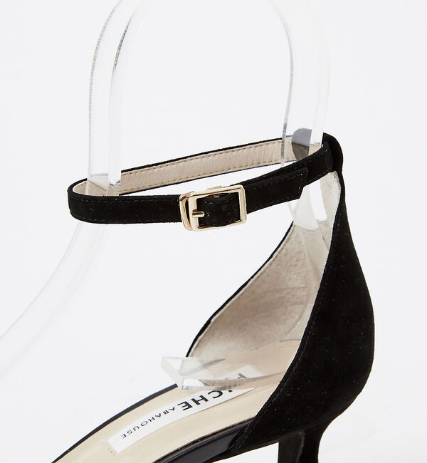 AU BANNISTER「アンクルストラップ スクエアトゥサンダル」|サンダル|