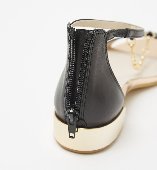 AU BANNISTER「ボールチェーンネックバンドサンダル」|サンダル|