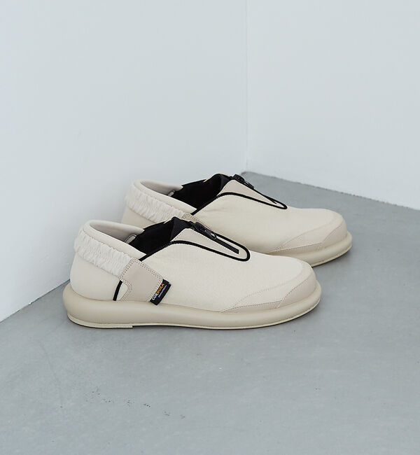 AU BANNISTER「【2WAY】センタージップスニーカー」|スニーカー|アイボリー