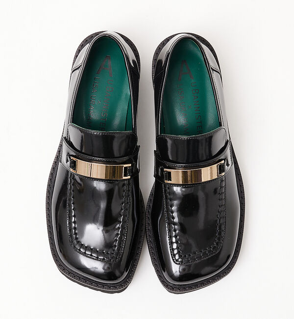 AU BANNISTER「浦浜アリサ&times;Au BANNISTERコラボ オブリークトゥローファー」|ローファー|