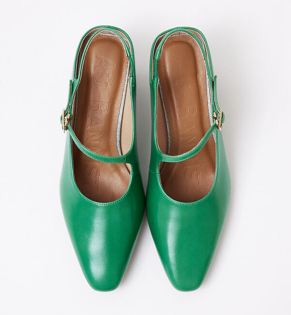 AU BANNISTER「バックオープンストラップパンプス」|サンダル|