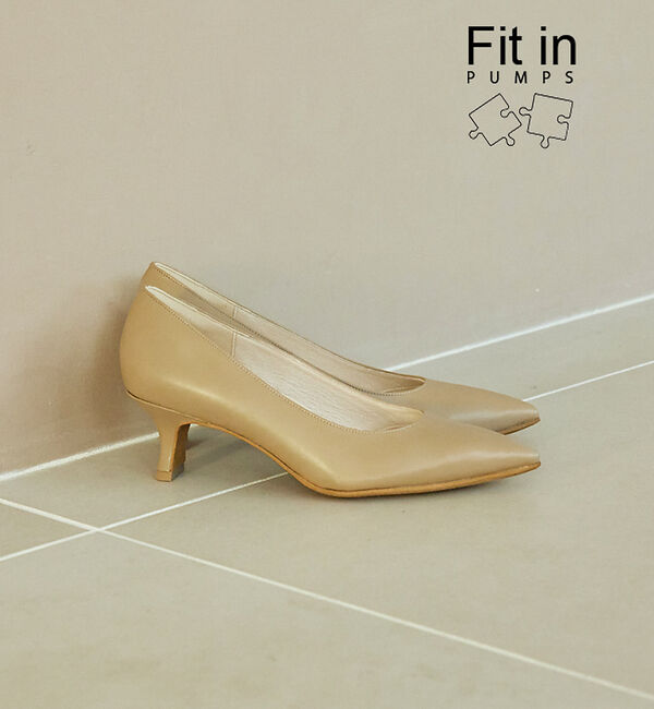 AU BANNISTER「【Fit in PUMPS】プレーンパンプス」|パンプス|ベージュ