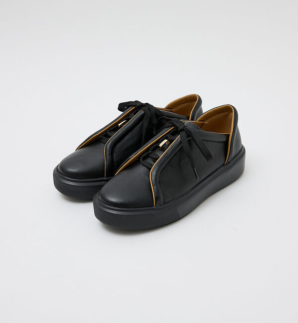 AU BANNISTER「レースアップスニーカー」|スニーカー|ブラック