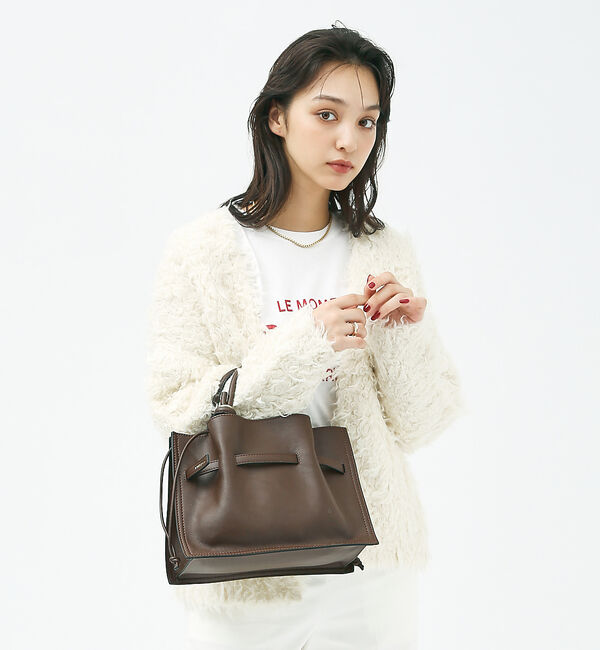 LOWELL things「Swell/2WAYギャザーオープントートBAG mini」|ショルダー・メッセンジャー|