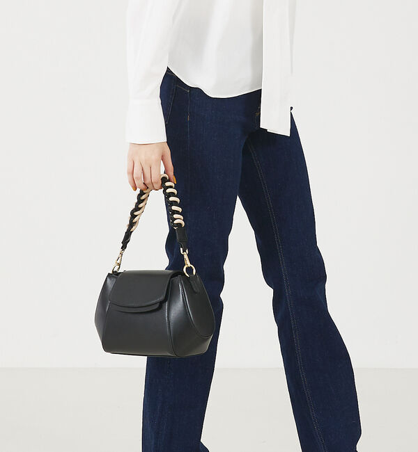 LOWELL things「Bijou/レザーTOPハンドル2WAYショルダーバッグ」|ショルダー・メッセンジャー|