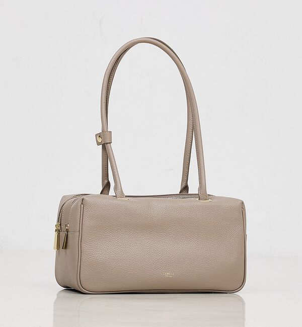 LOWELL things「Raffy/レザースクエアボストン」|ボストンバッグ|