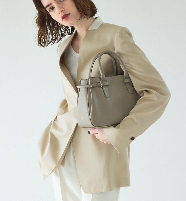 LOWELL things「Lien/レザー3層2WAYトート」|トートバッグ|