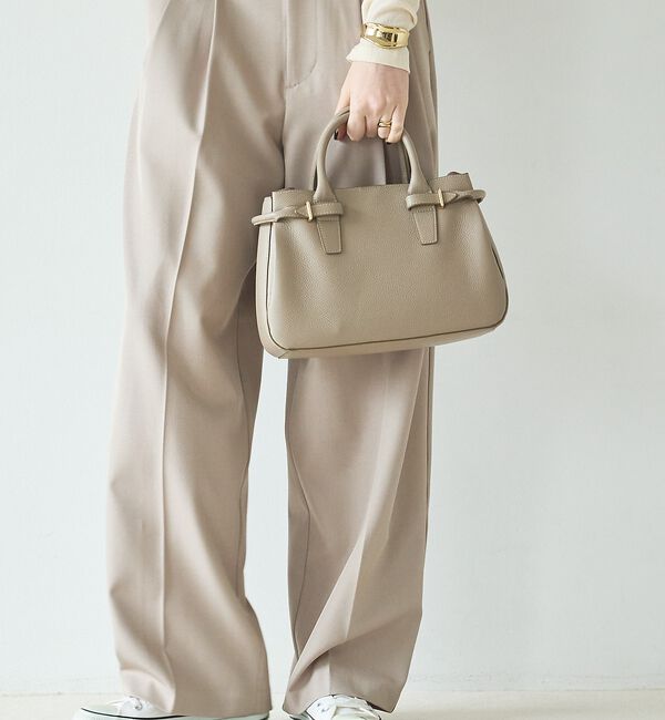 LOWELL things「Lien/レザー3層2WAYトート」|トートバッグ|