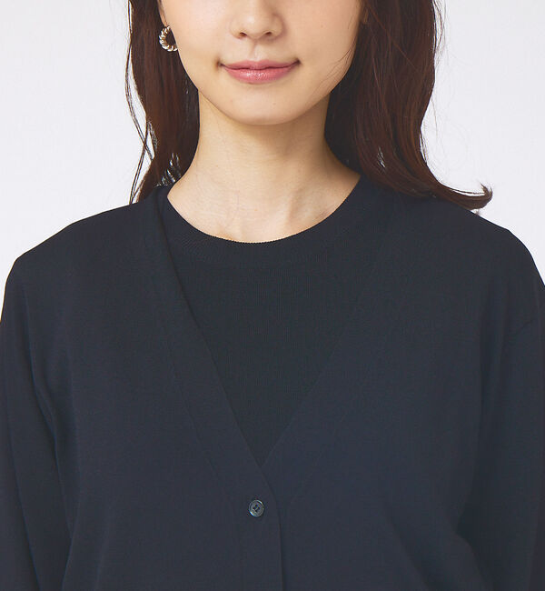 abahouse mavie「ウォッシャブルカーディガン」|カーディガン|